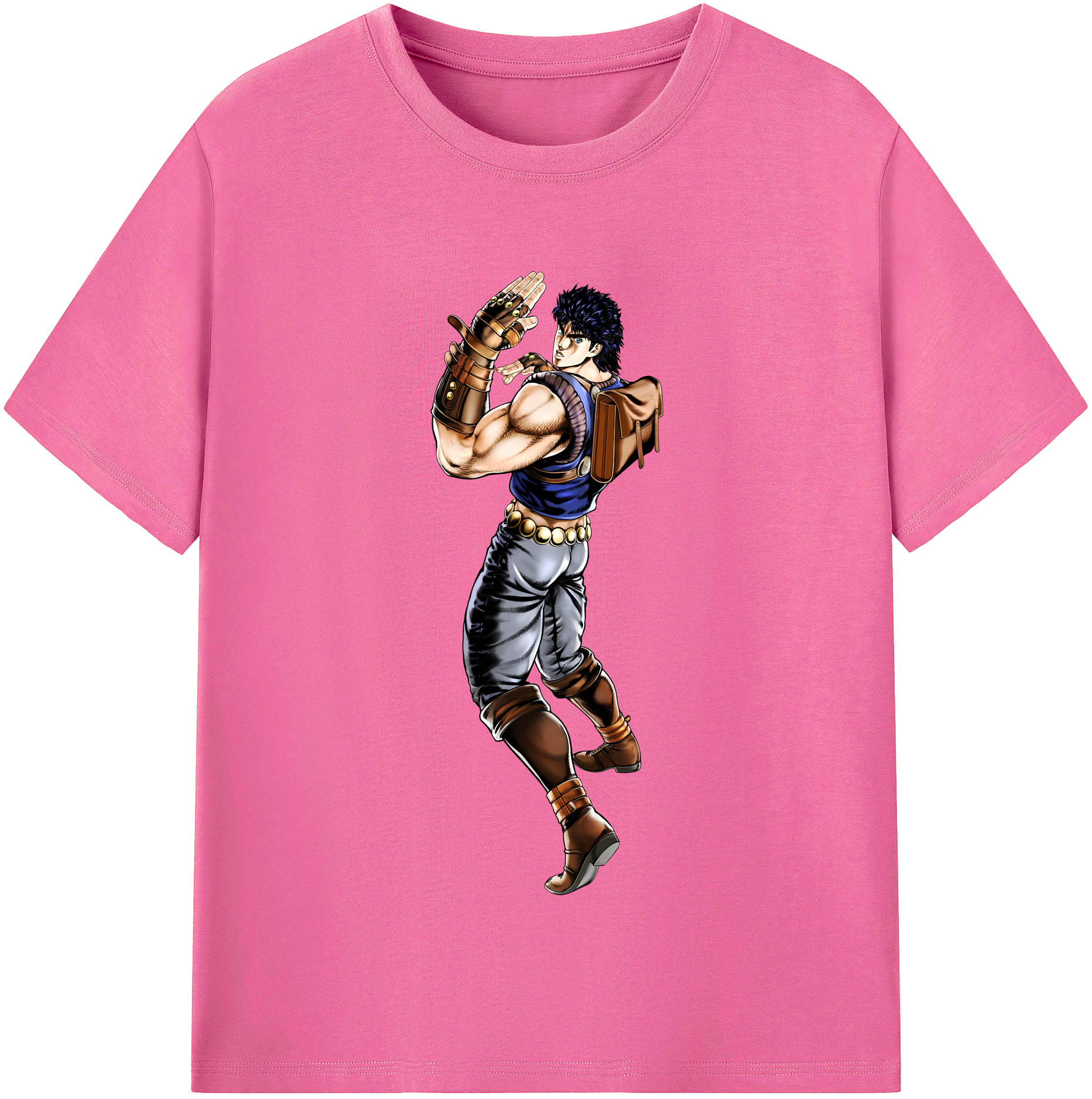 （画像用） ジョジョの奇妙な冒険 /ジョナサン?ジョースター JoJo's Bizarre Adventure Jonathan Joestar レディースカジュアルプリントTシャツ（綿100％）